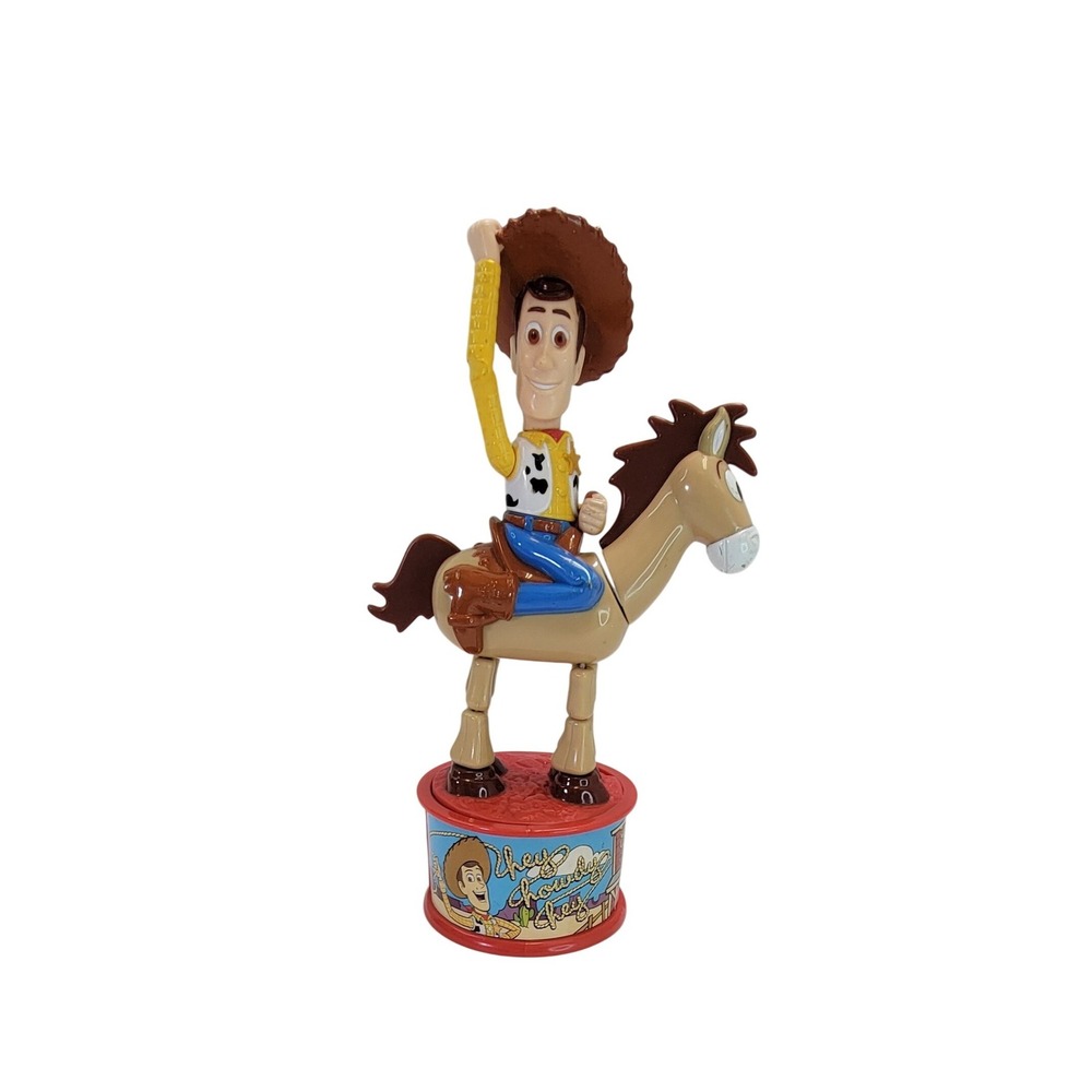 Disney Pixar Toy Story 2 Woody on Bullseye McDonald's Happy Meal‎ Toy 1999